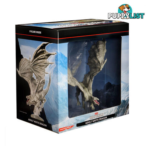 Dungeons & Dragons Icons Of The Realms Adult White Dragon Premium Figure - WizKids - Tabletop Role Playing Game GTIN/EAN/UPC: 634482960202