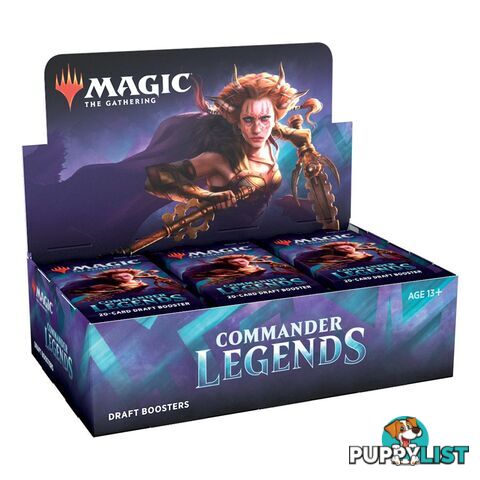 Magic The Gathering: Commander Legends Booster Box - Wizards of the Coast - Tabletop Trading Cards GTIN/EAN/UPC: 630509796434