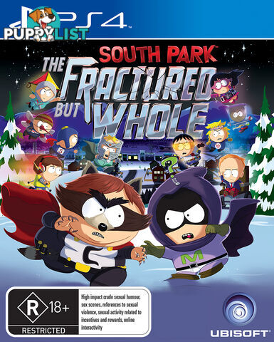 South Park: The Fractured But Whole [Pre-Owned] (PS4) - Ubisoft - P/O PS4 Software GTIN/EAN/UPC: 3307215917374