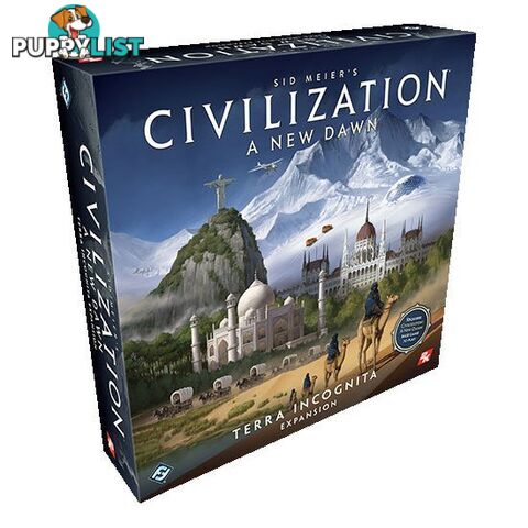 Sid Meier's Civilization A New Dawn Terra Incognita Expansion Board Game - Fantasy Flight Games - Tabletop Board Game GTIN/EAN/UPC: 841333111786