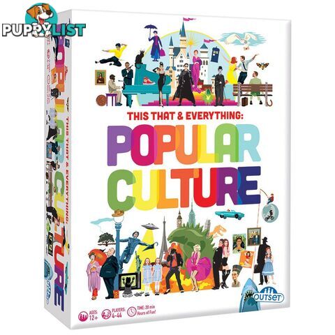 This That & Everything Popular Culture Card Game - Outset - Tabletop Card Game GTIN/EAN/UPC: 625012107938