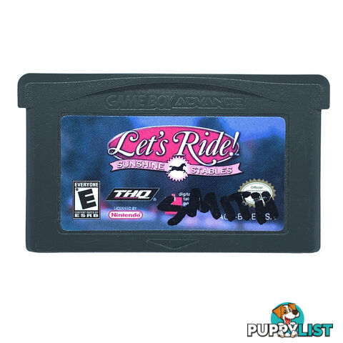 Let's Ride Sunshine Stables [Pre-Owned] (Game Boy Advance) - MPN POGBA124 - Retro Game Boy/GBA