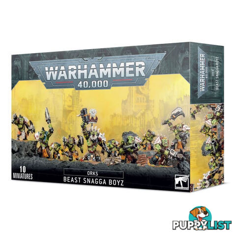 Warhammer: 40,000 Ork Beast Snagga Boyz - Games Workshop - Tabletop Miniatures GTIN/EAN/UPC: 5011921128310