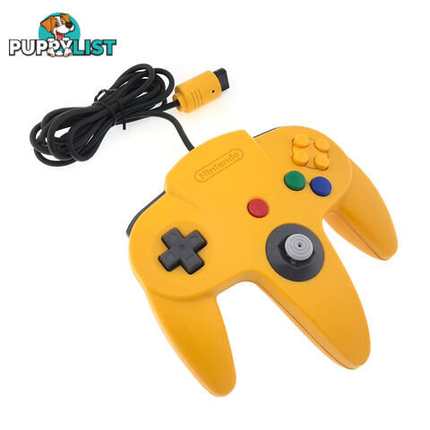 Nintendo 64 Yellow Controller [Pre-Owned] - Nintendo - Retro N64 Accessory