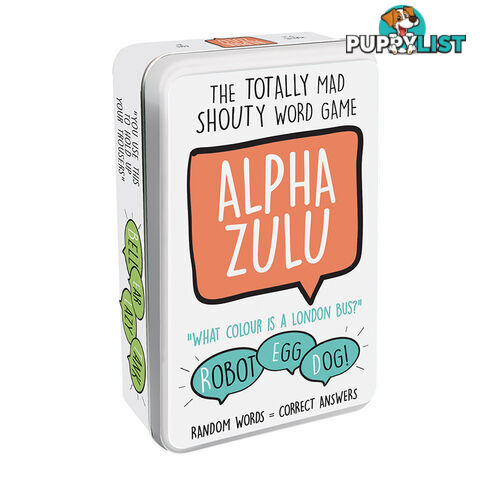 Alpha Zulu Tin Card Game - UGames - Tabletop Card Game GTIN/EAN/UPC: 9328509001382