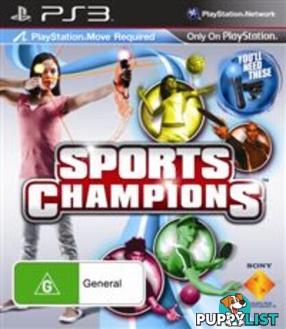 Sports Champions [Pre-Owned] (PS3) - Sony Interactive Entertainment - Retro P/O PS3 Software GTIN/EAN/UPC: 711719155270