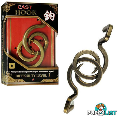 Hanayama Level 1 Hook Cast Puzzle - Hanayama Co.,LTD. - Tabletop Puzzle Game GTIN/EAN/UPC: 779090900469