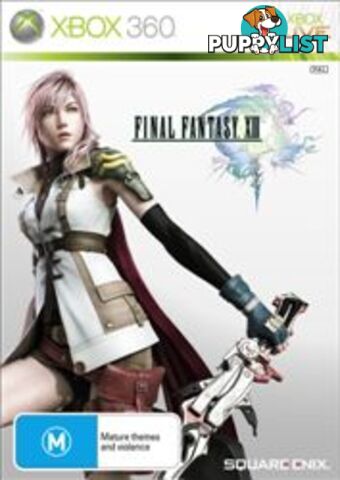 Final Fantasy XIII [Pre-Owned] (Xbox 360) - Square Enix - P/O Xbox 360 Software GTIN/EAN/UPC: 5060121826199