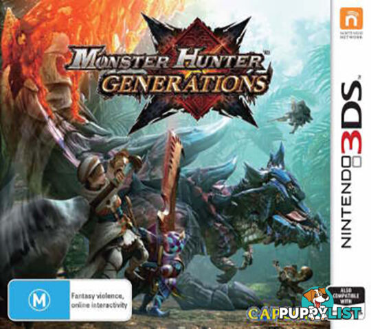 Monster Hunter Generations [Pre-Owned] (3DS) - Nintendo - P/O 2DS/3DS Software GTIN/EAN/UPC: 9318113993951