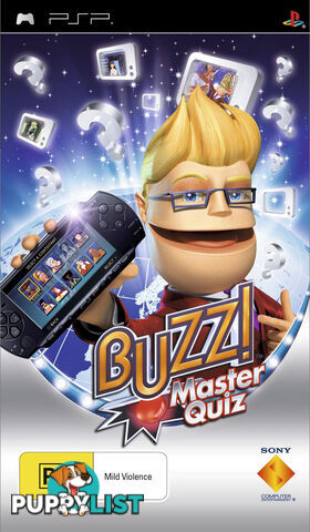 BUZZ! The Master Quiz [Pre-Owned] (PSP) - Sony Interactive Entertainment - P/O PSP Software GTIN/EAN/UPC: 711719971757