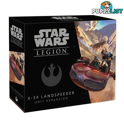 Star Wars: Legion X-34 Landspeeder Unit Expansion Board Game - Fantasy Flight Games - Tabletop Miniatures GTIN/EAN/UPC: 841333107079