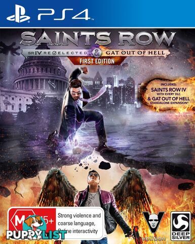 Saints Row IV: Re-Elected [Pre-Owned] (PS4) - Deep Silver - P/O PS4 Software GTIN/EAN/UPC: 4020628862183