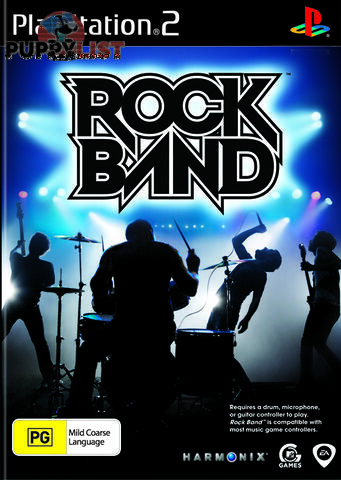 Rock Band [Pre-Owned] (PS2) - Retro PS2 Software GTIN/EAN/UPC: 5030941060950