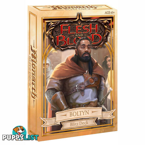 Flesh & Blood Monarch Boltyn Blitz Deck - Legend Story Studios - Tabletop Trading Cards GTIN/EAN/UPC: 9421905459358