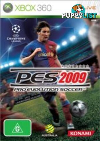 Pro Evolution Soccer 2009 [Pre-Owned] (Xbox 360) - Konami - P/O Xbox 360 Software GTIN/EAN/UPC: 4012927033357