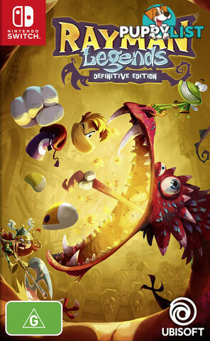 Rayman Legends Definitive Edition [Pre-Owned] (Switch) - Ubisoft - P/O Switch Software GTIN/EAN/UPC: 3307216014010