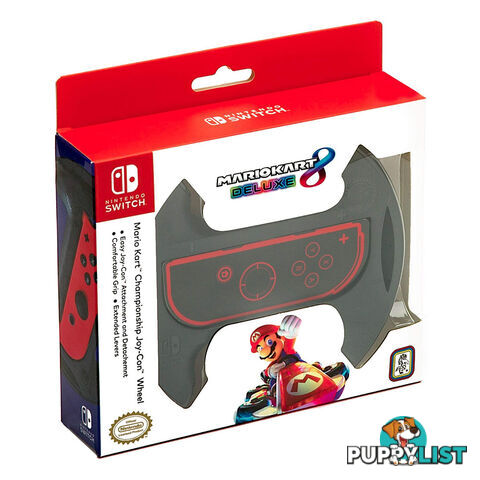 Mario Kart Championship Joy-Con Wheel Attachment for Nintendo Switch - RDS Industries - Switch Accessory GTIN/EAN/UPC: 663293109524