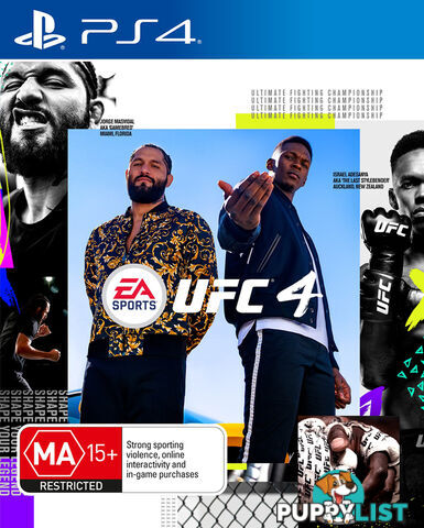 EA Sports UFC 4 [Pre-Owned] (PS4) - EA Sports - P/O PS4 Software GTIN/EAN/UPC: 5030944122495