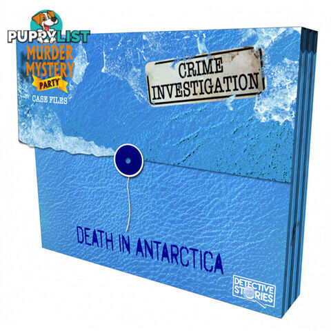 Murder Mystery Case Files Unsolved Crimes: Death in Antartica Board Game - U. Games Australia - Tabletop Board Game GTIN/EAN/UPC: 023332332823