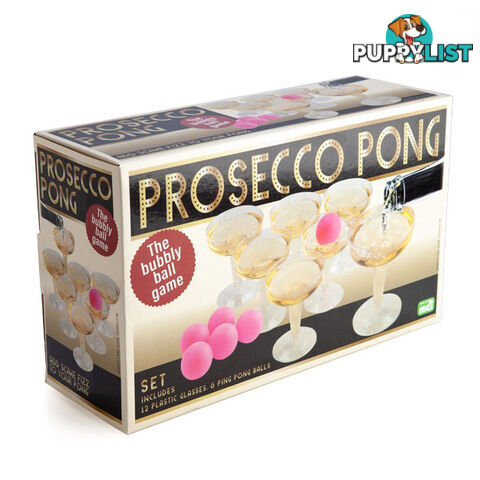 Prosecco Pong Drinking Game - MDI Aus - Tabletop Board Game GTIN/EAN/UPC: 9318051131934