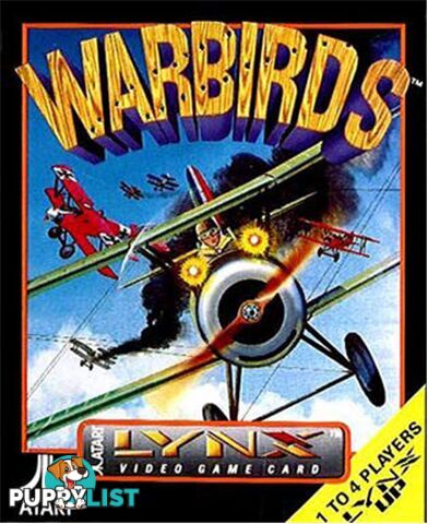 WarBirds (Atari Lynx) - Atari - Retro Lynx Software GTIN/EAN/UPC: 077000020604