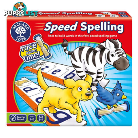 Speed Spelling Card Game - Orchard Toys - Tabletop Card Game GTIN/EAN/UPC: 5011863000996