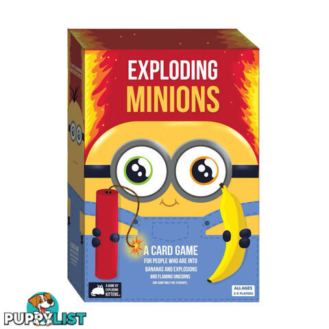 Exploding Minions Card Game - Exploding Kittens LLC - Tabletop Card Game GTIN/EAN/UPC: 852131006495