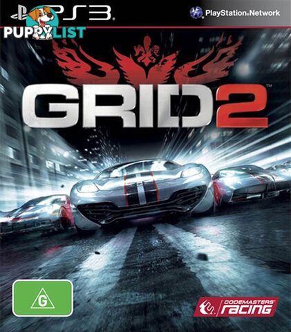 Grid 2 [Pre-Owned] (PS3) - Codemasters - Retro P/O PS3 Software GTIN/EAN/UPC: 5024866360196