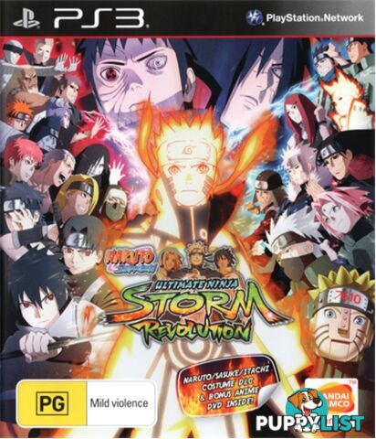 Naruto Shippuden: Ultimate Ninja Storm Revolution [Pre-Owned] (PS3) - Bandai Namco Entertainment - Retro P/O PS3 Software GTIN/EAN/UPC: 3391891977890