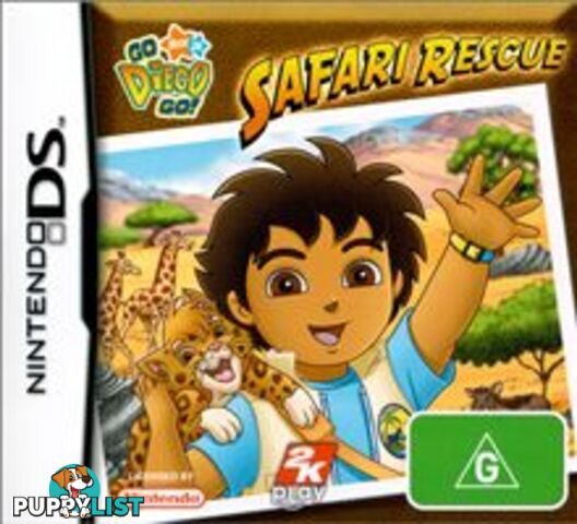 Go! Diego Go! Safari Rescue [Pre-Owned] (DS) - 2K Play - P/O DS Software GTIN/EAN/UPC: 5026555042765