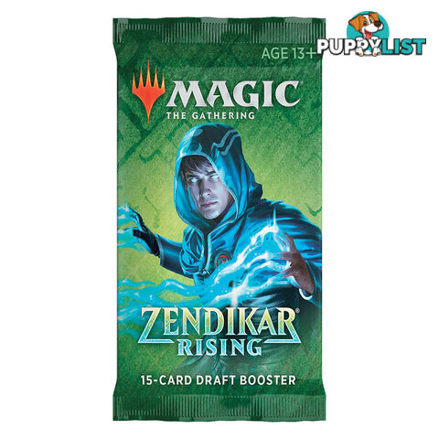 Magic the Gathering Zendikar Rising Draft Booster - Wizards of the Coast - Tabletop Trading Cards GTIN/EAN/UPC: 630509905898