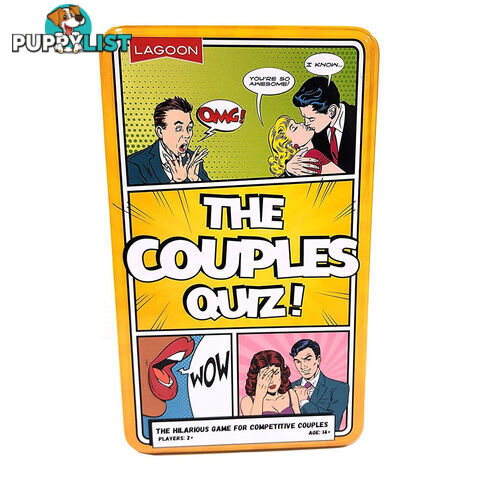 The Couples Quiz Card Game - Lagoon - Tabletop Card Game GTIN/EAN/UPC: 677666021580