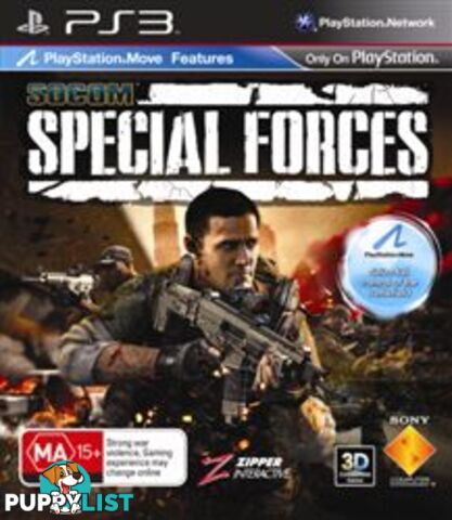 SOCOM Special Forces [Pre-Owned] (PS3) - Sony Interactive Entertainment - Retro P/O PS3 Software GTIN/EAN/UPC: 711719166276