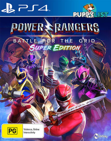 Power Rangers: Battle for the Grid Super Edition (PS4) - Lionsgate Games - PS4 Software GTIN/EAN/UPC: 5016488137812