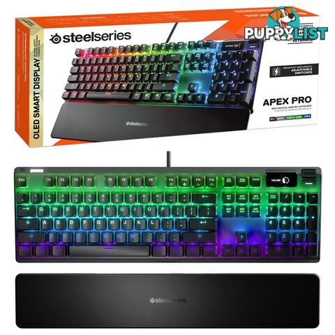 Steelseries Apex Pro RGB Mechanical Keyboard - Steelseries - PC Accessory GTIN/EAN/UPC: 5707119032681