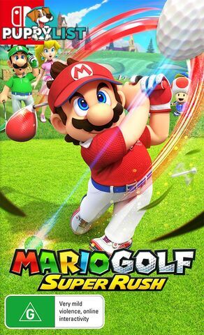 Mario Golf Super Rush (Switch) - Nintendo - Switch Software GTIN/EAN/UPC: 9318113987387