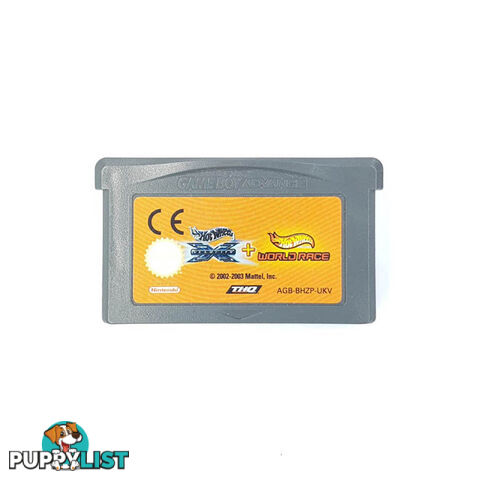 Hot Wheels Velocity X + Hot Wheels World Race [Pre-Owned] (Game Boy Advance) - MPN POGBA107 - Retro Game Boy/GBA