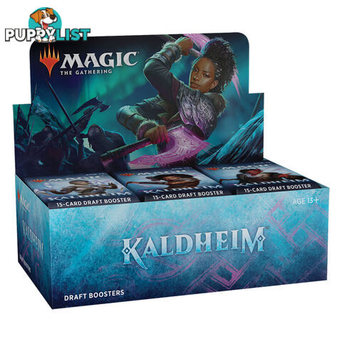 Magic the Gathering Kaldheim Draft Booster Box - Wizards of the Coast - Tabletop Trading Cards GTIN/EAN/UPC: 630509907625