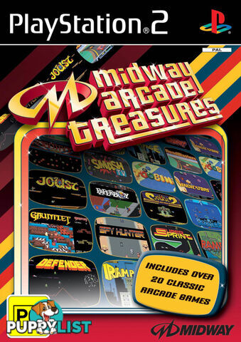 Midway Arcade Treasures [Pre-Owned] (PS2) - Midway Games - Retro PS2 Software GTIN/EAN/UPC: 5037930071522