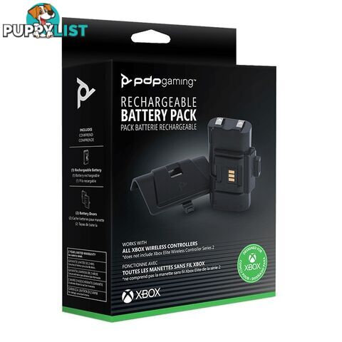 PDP Single Rechargeable Battery Pack for Xbox One & Xbox Series X - PDP - Xbox One Accessory GTIN/EAN/UPC: 708056067779