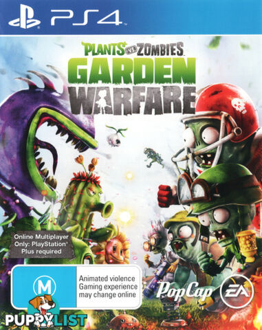 Plants vs Zombies Garden Warfare [Pre-Owned] (PS4) - Electronic Arts - P/O PS4 Software GTIN/EAN/UPC: 5030943112343