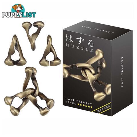 Hanayama Level 6 Trinity Cast Puzzle - Hanayama Co.,LTD. - Tabletop Puzzle Game GTIN/EAN/UPC: 779090900933