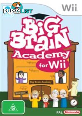 Big Brain Academy [Pre-Owned] (Wii) - Nintendo - P/O Wii Software GTIN/EAN/UPC: 045496900175