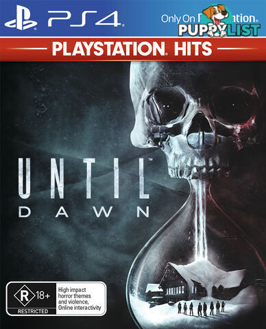 Until Dawn (PlayStation Hits) (PS4) - Sony Interactive Entertainment - PS4 Software GTIN/EAN/UPC: 711719442677