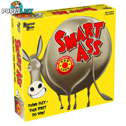 Smart Ass Trivia Board Game - University Games AAA001054 - Tabletop Board Game GTIN/EAN/UPC: 794764013603