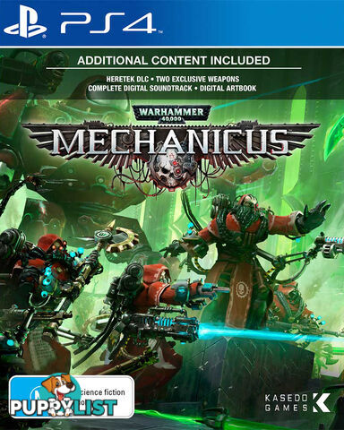 Warhammer 40,000 Mechanicus (PS4) - Kalypso Media - PS4 Software GTIN/EAN/UPC: 4260458362365