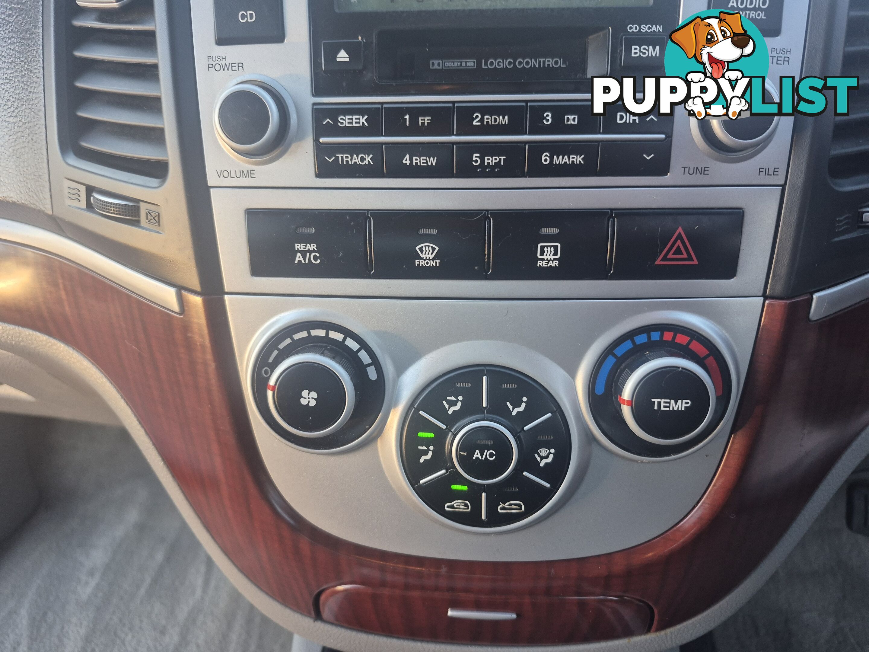 2007 Hyundai Santa Fe CM SLX 4X4 Wagon Automatic