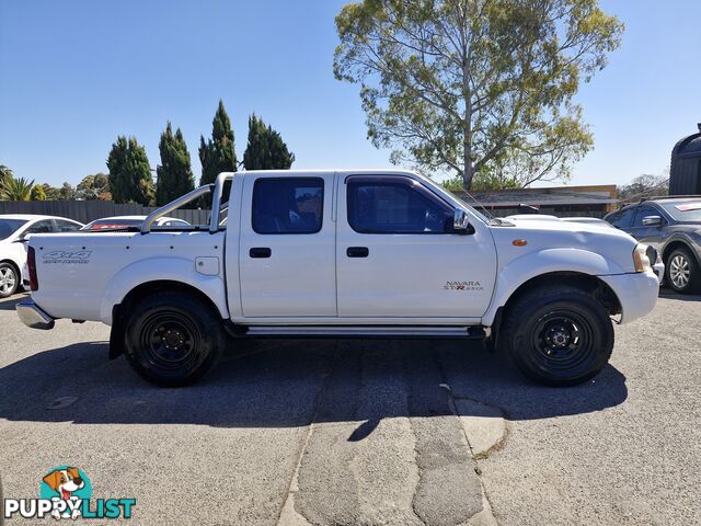 2012 Nissan Navara D22 ST-R 4X4 Ute Manual