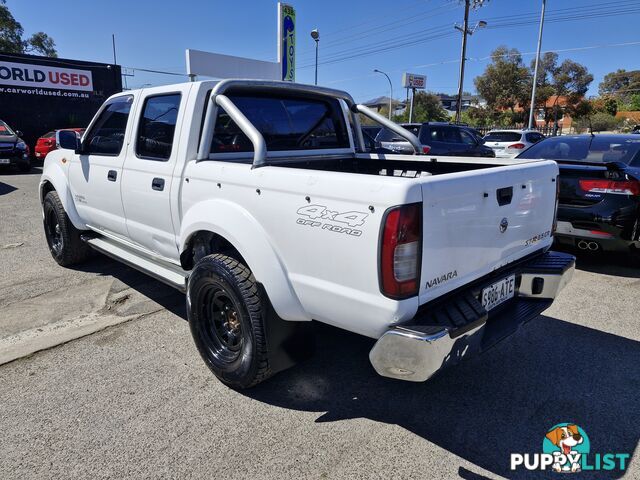 2012 Nissan Navara D22 ST-R 4X4 Ute Manual