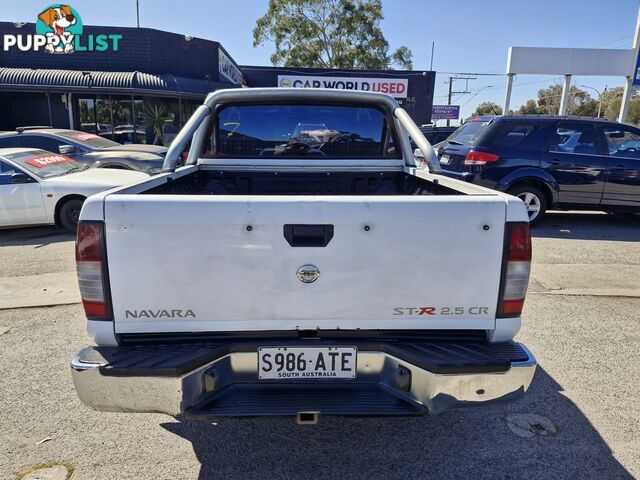 2012 Nissan Navara D22 ST-R 4X4 Ute Manual